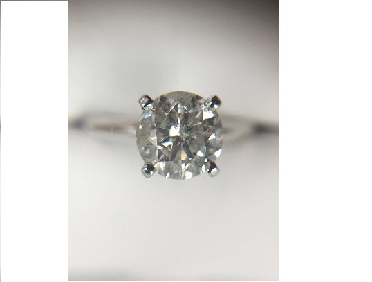 Natural Diamond Ring Classic Round