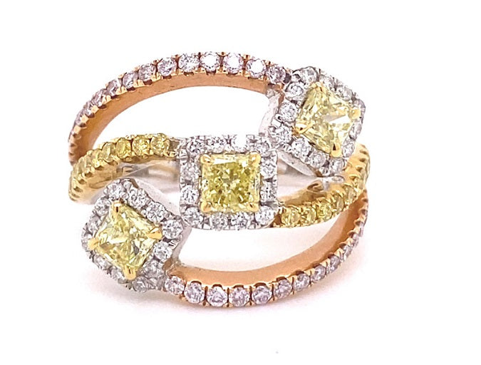 Natural Diamond Ring Classic Round