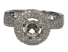 Semi Mount Ring Classic Round