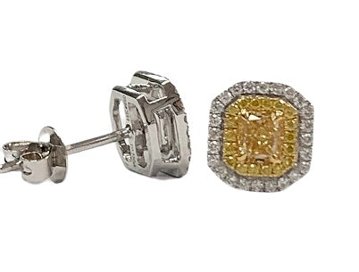 FANCY DIAMOND EARRING