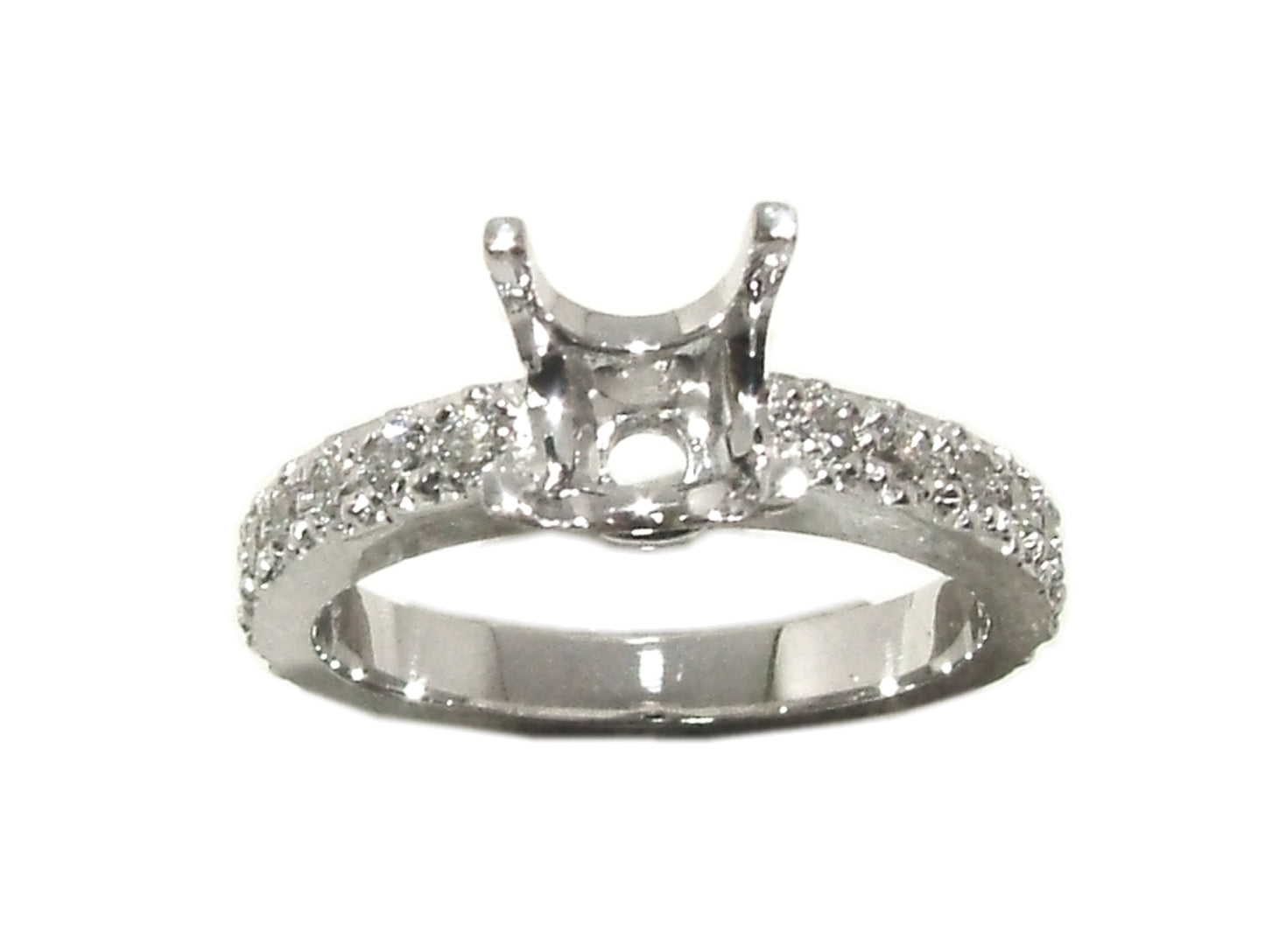 Semi Mount Ring Classic Round