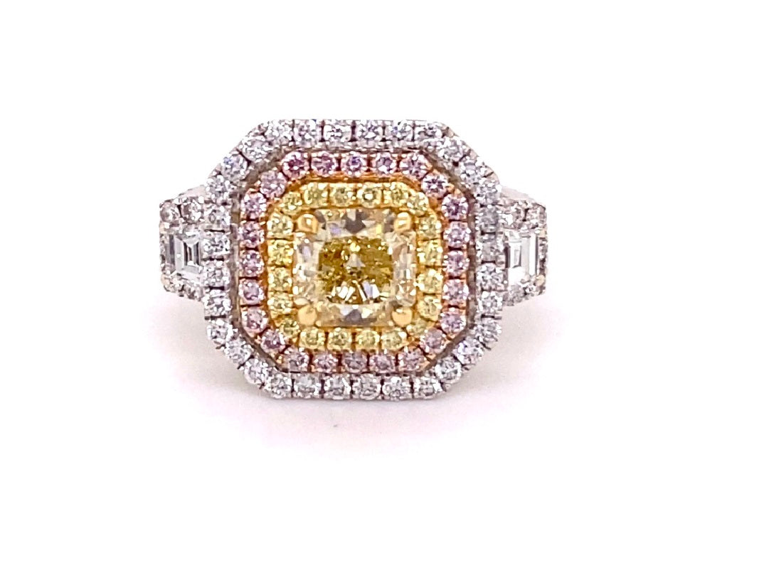 Natural Diamond Ring Classic Round