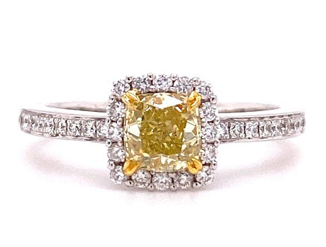 Natural Diamond Ring Classic Round