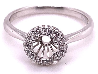 Semi Mount Ring Classic Round