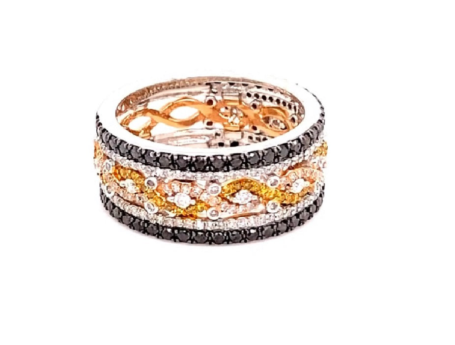 Natural Diamond Ring Classic Round