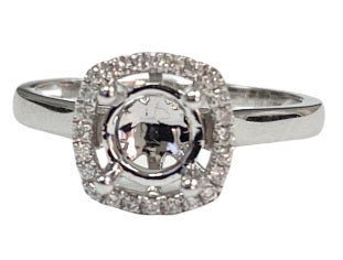Semi Mount Ring Classic Round