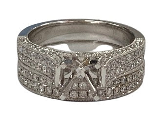 Semi Mount Ring Classic Princess