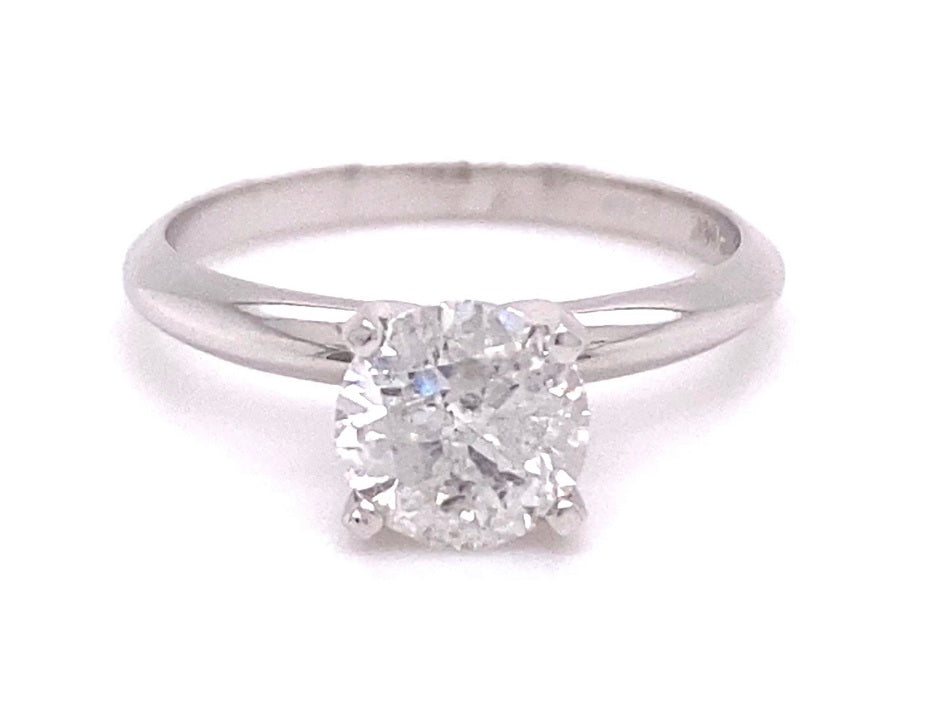 Natural Diamond Ring Classic Round