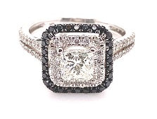 Natural Diamond Ring Classic Round