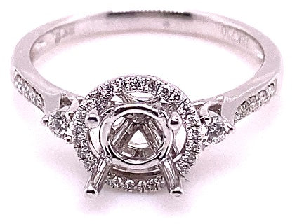 Semi Mount Ring Classic Round