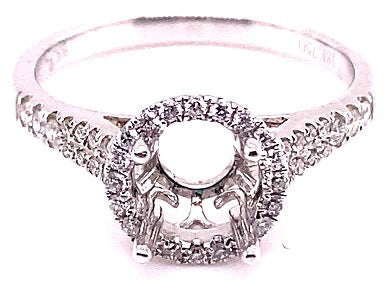 Semi Mount Ring Classic Round