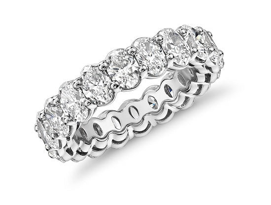 ETERNITY DIAMOND RING OVALS