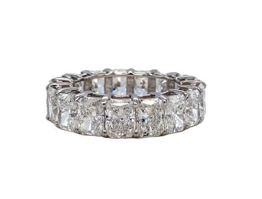 ETERNITY DIAMOND RING RADIANT CUT