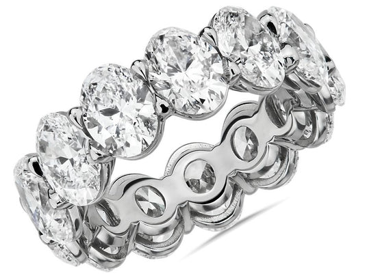 ETERNITY DIAMOND RING OVALS