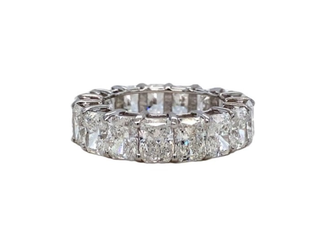 ETERNITY DIAMOND RING RADIANT CUT
