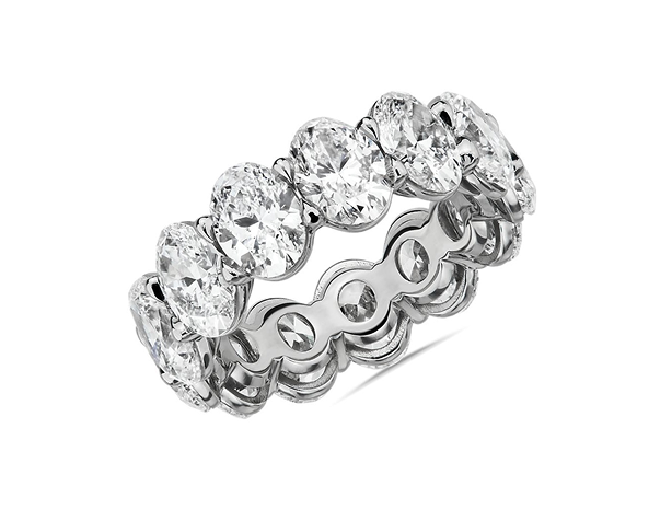ETERNITY DIAMOND RING OVALS