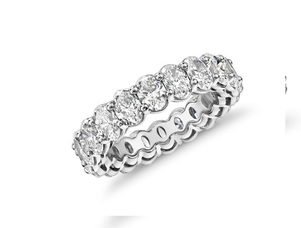 ETERNITY DIAMOND RING OVALS
