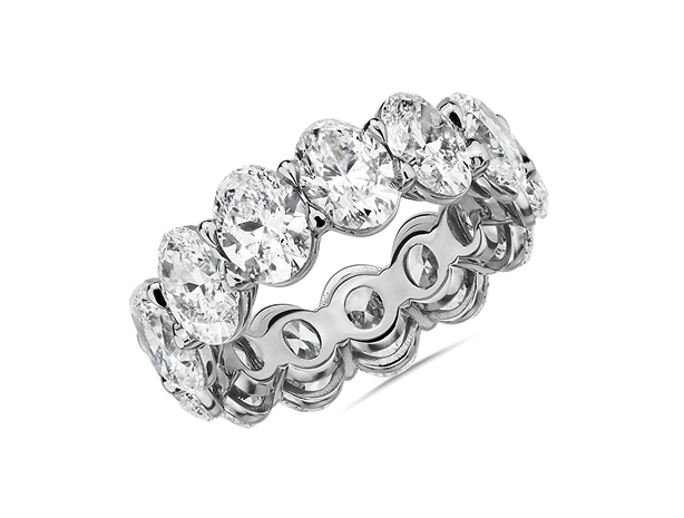 ETERNITY DIAMOND RING OVALS