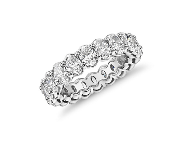 ETERNITY DIAMOND RING OVALS