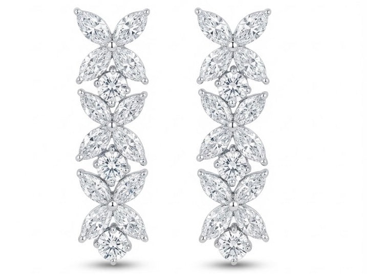 FANCY DIAMOND EARRING