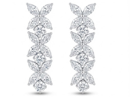 FANCY DIAMOND EARRING