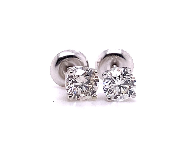 ROUND STUD EARRINGS