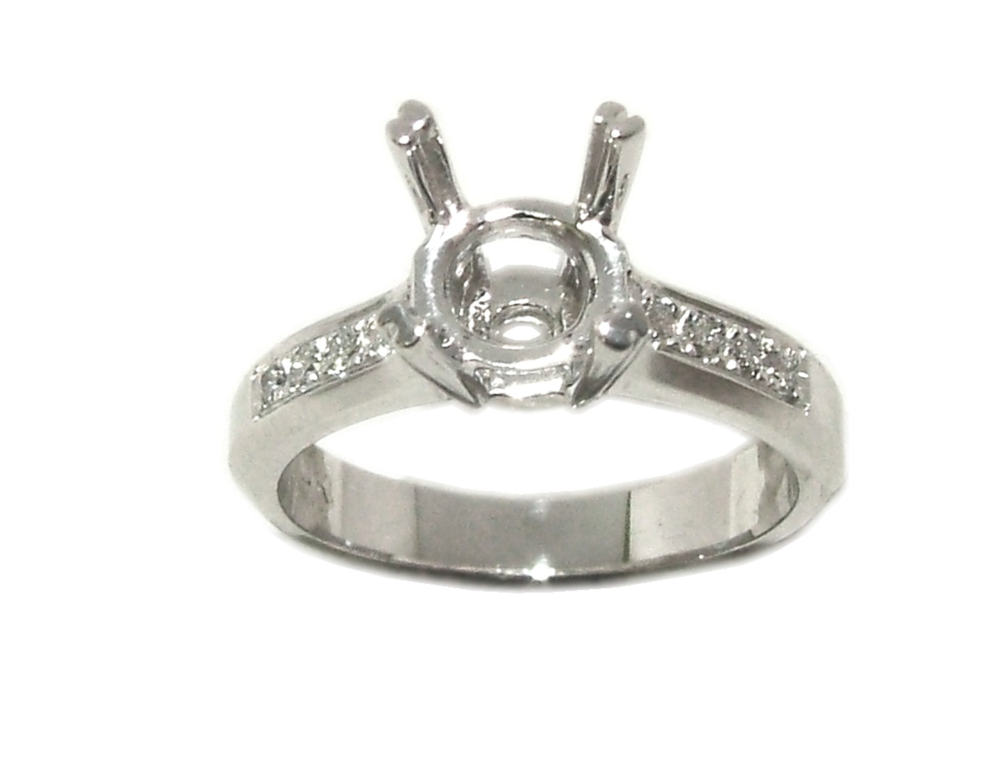 Semi Mount Ring Classic Round