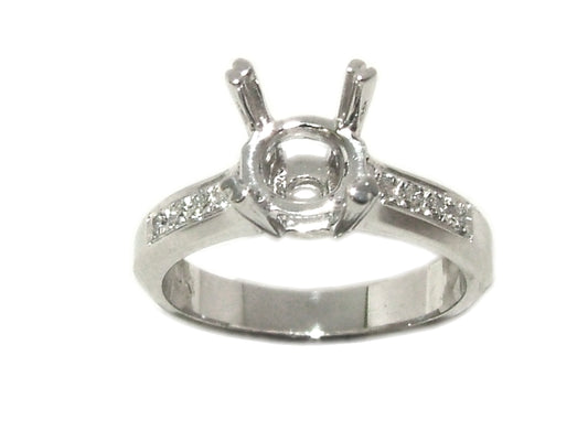 Semi Mount Ring Classic Round