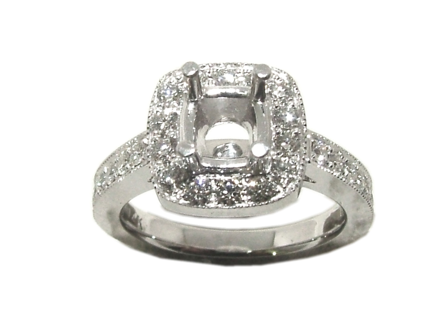 Semi Mount Ring Classic Round