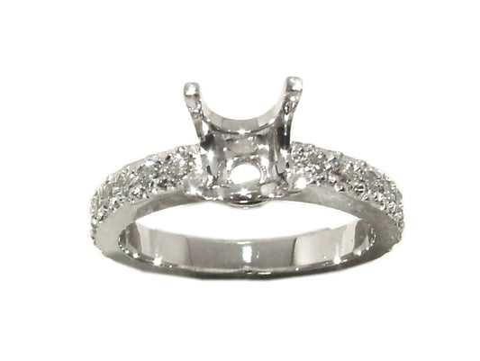 Semi Mount Ring Classic Round