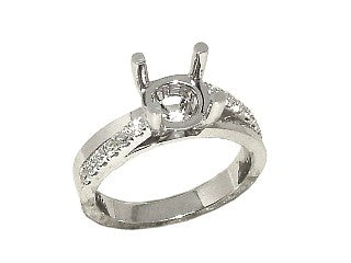 Semi Mount Ring Classic Round